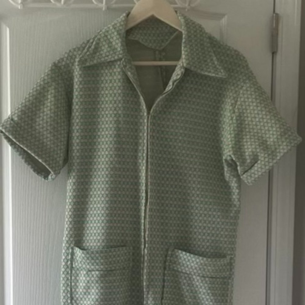 Men's Vintage Polyester Jumpsuit